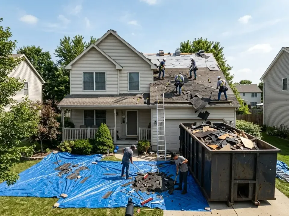 roof-replacement-debris-remova-004 — frequently asked questions, Cheapest Dumpster Rentals in Landmark, AR